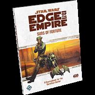 Suns of Fortune is a 144-page sourcebook for the Star Wars®: Edge of the Empire™ Roleplaying Game that allows you and your friends to explore the fantastic opportunities and dangers found within the Corellian Sector, the birthplace of Han Solo and Wedge Antilles. Discover three new species, exotic weapons, dozens of vehicles, nine modular encounters that Game Masters can use in any Edge of the Empire campaign, and more!