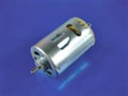 540&nbsp;3 pole&nbsp;motor designed for 6&nbsp;volt operationSpeed 8,900 rpm at 6 voltsDiameter 35.8mm, overall&nbsp;length 67mm, shaft 3.2mmFree load current 0.7 amps at 6 volts.