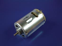 545 5 pole motor designed for 6 to 12 volt operationSpeed 17,400 rpm at 7.2 voltsDiameter 35.8mm, overall length 67mm, shaft 3.2mmFree load current 1.95 amps at 7.2 volts.