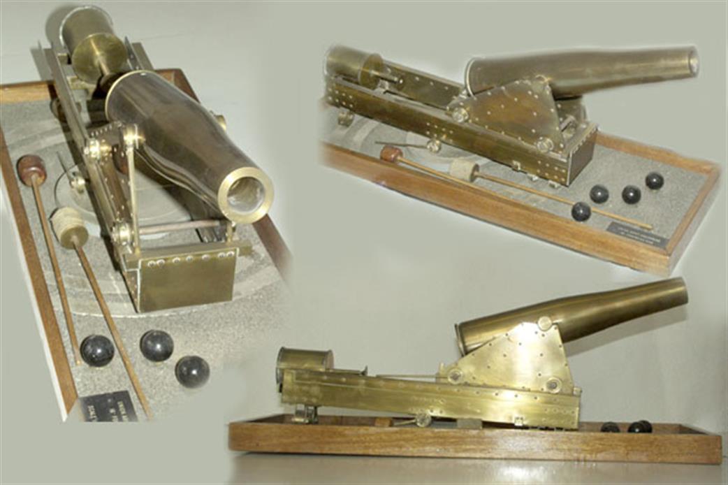 Handbuilt HB/022 Union Army Columbiad Fortress Gun 1865 1/16
