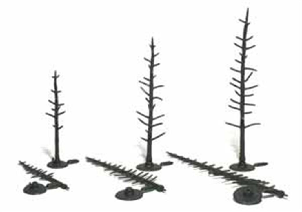 Woodland Scenics  TR1124 Tree Armatures Pines 2 1/2- 4in Height Pack of 70