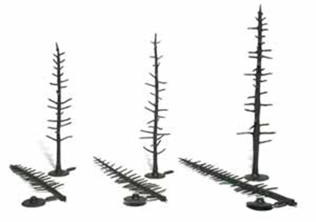 Woodland Scenics  TR1125 Tree Armatures Pines 4- 6in Height Pack of 44