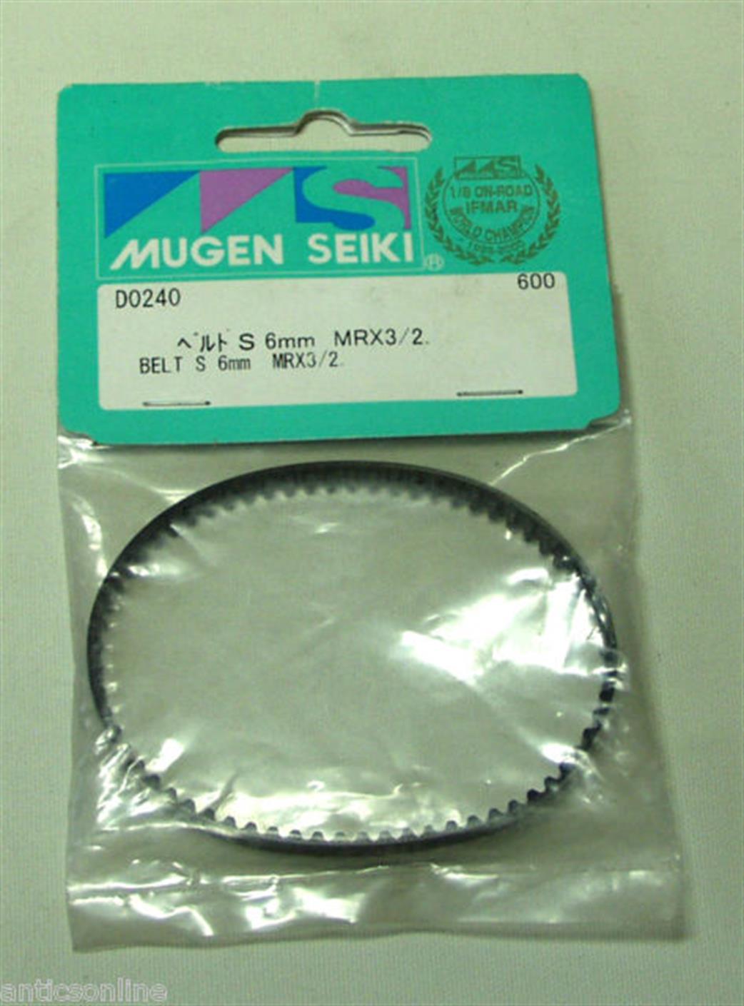 Mugen 1/10 D0240 Belt 6mm MRX