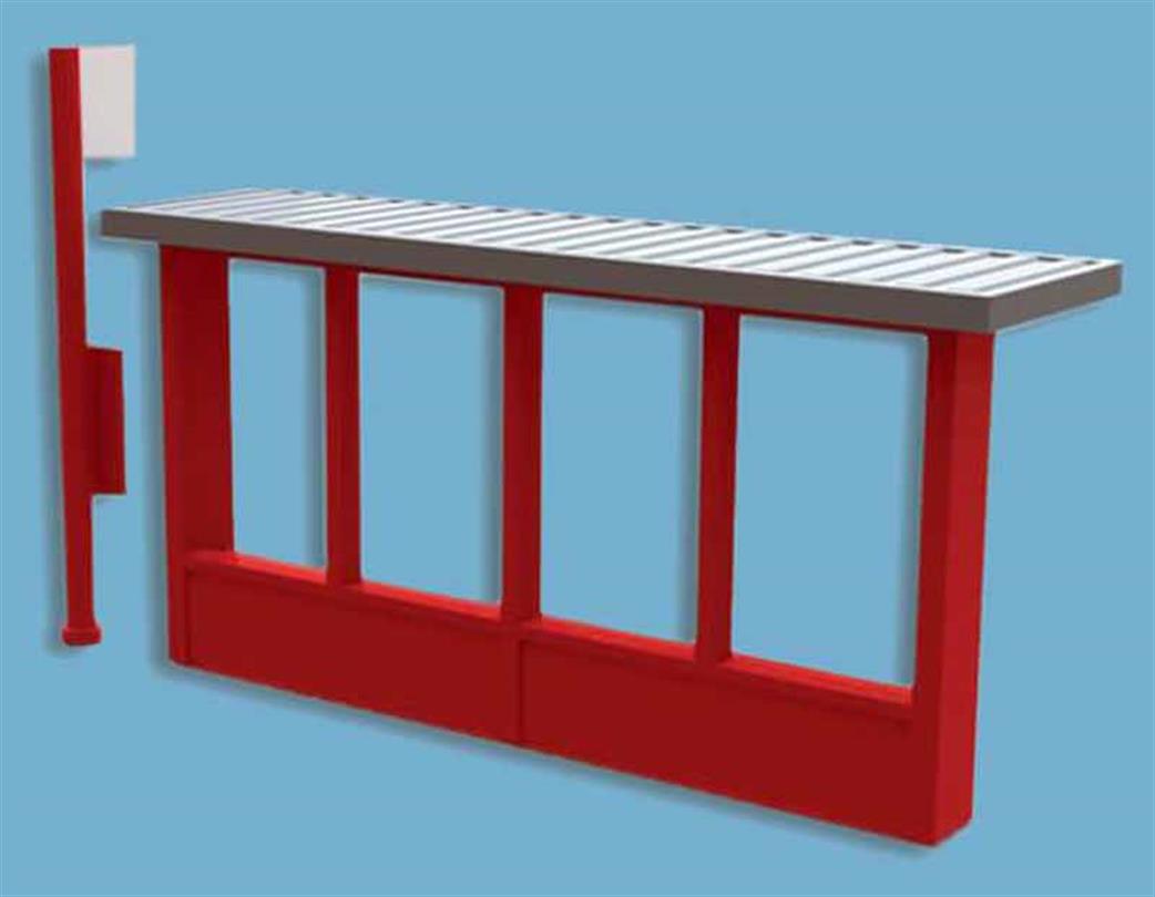 Peco Modelscene 5192 Bus Stops, Shelters and Signs N