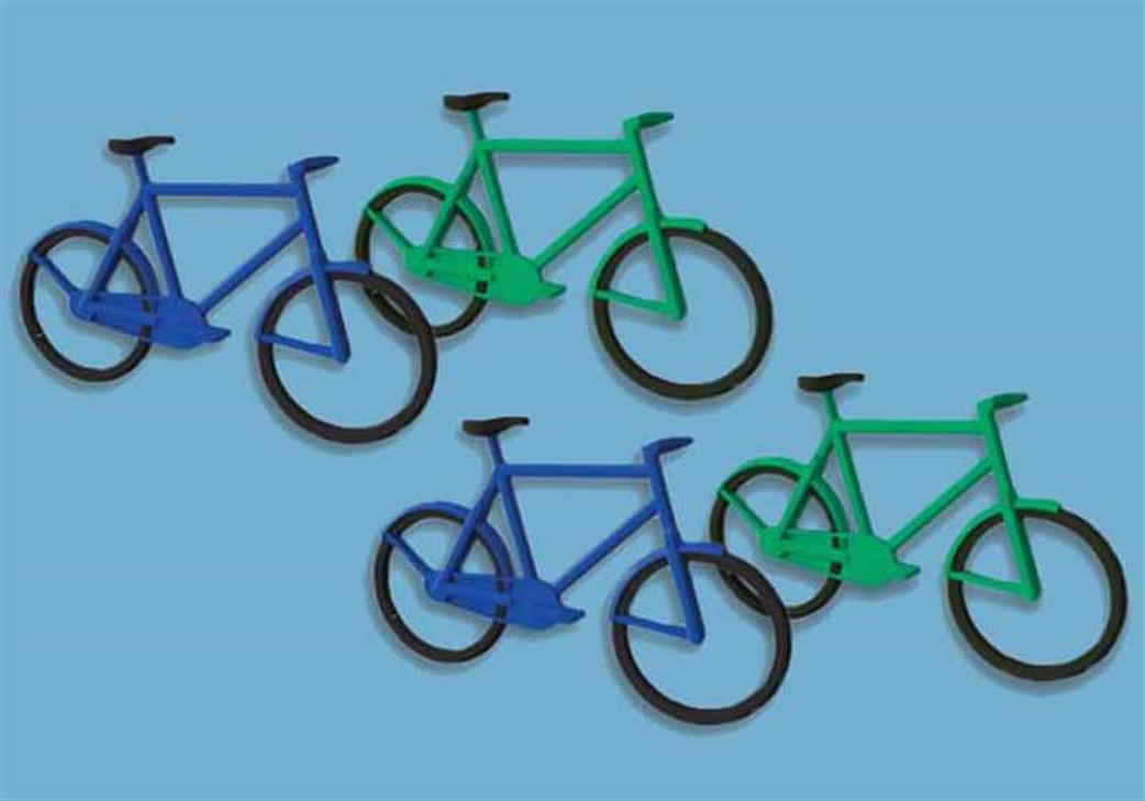 Peco Modelscene 5189 Bicycles Pack of 12 N