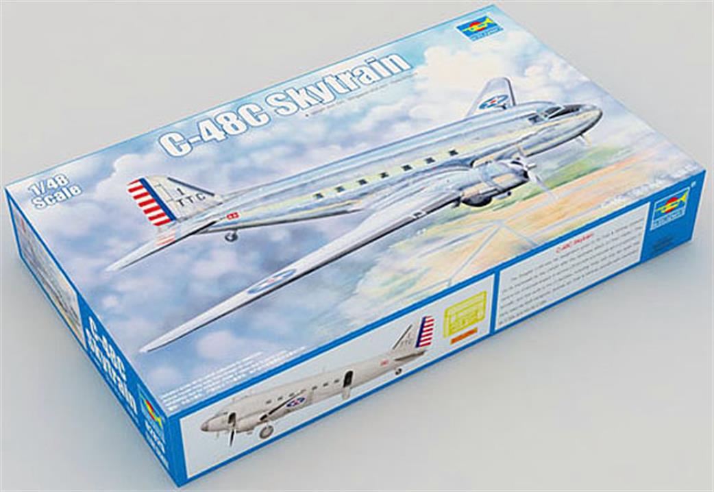 Trumpeter 02829 C-46C Skytrain Aircraft Kit 1/48