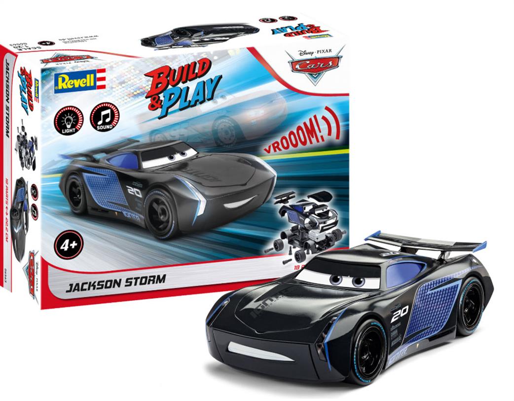 Revell 1/20 00861 Jackson Storm Junior kit from Cars 3 The Film