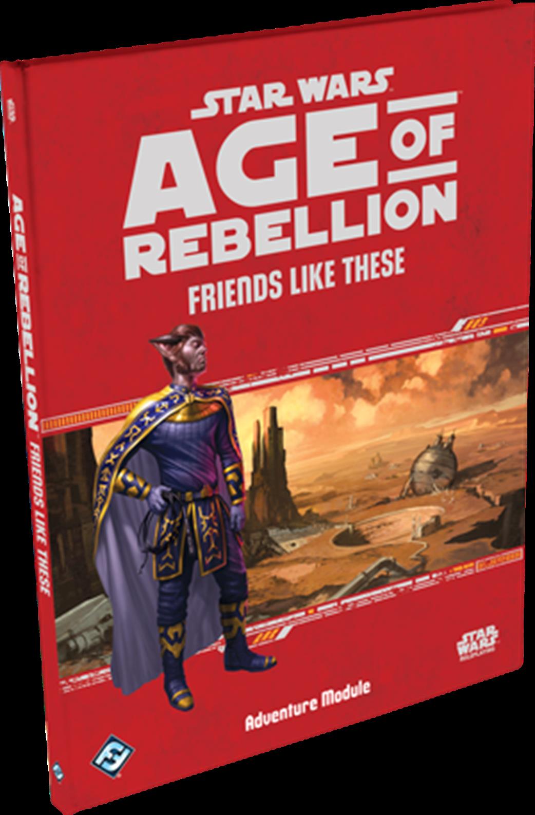 Fantasy Flight Games SWA41 Friends Like These, Star Wars: Age of Rebellion Adventure