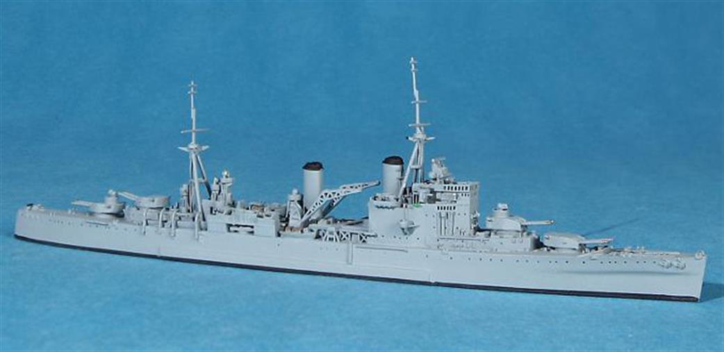 Navis Neptun 1/1250 1133A HMS London 1941 WW2 Heavy Cruiser