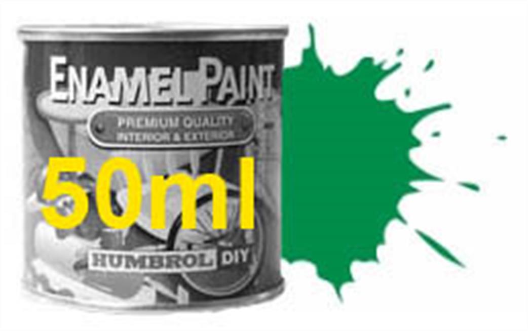 Humbrol  E50/2 2 Gloss Emerald 50ml Enamel Paint