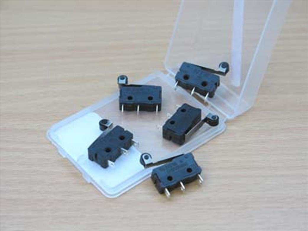 Expo  28032 SPDT Microswitches Lever/Roller Operation Pack of 5