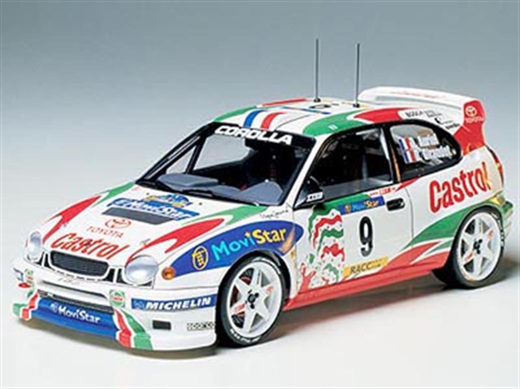 Tamiya 1/24 24209 Toyota Corolla WRC Rally Car Kit