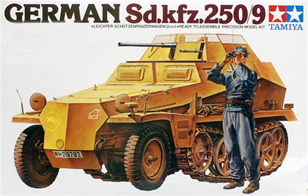 Tamiya 1/35 35115 German SDKFZ 250/9 Armoured Car Kit