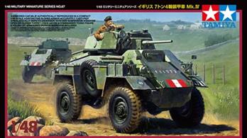 Tamiya 32587 1/48 Scale British 7 ton AC MkIV Armoured CarLength 95mm Width 48mm