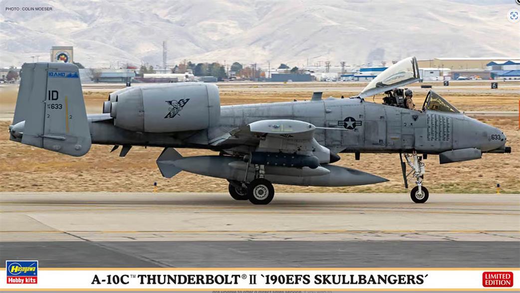 Hasegawa 1/72 02451 A-10C Thunderbolt II 190EFS Skullbangers US