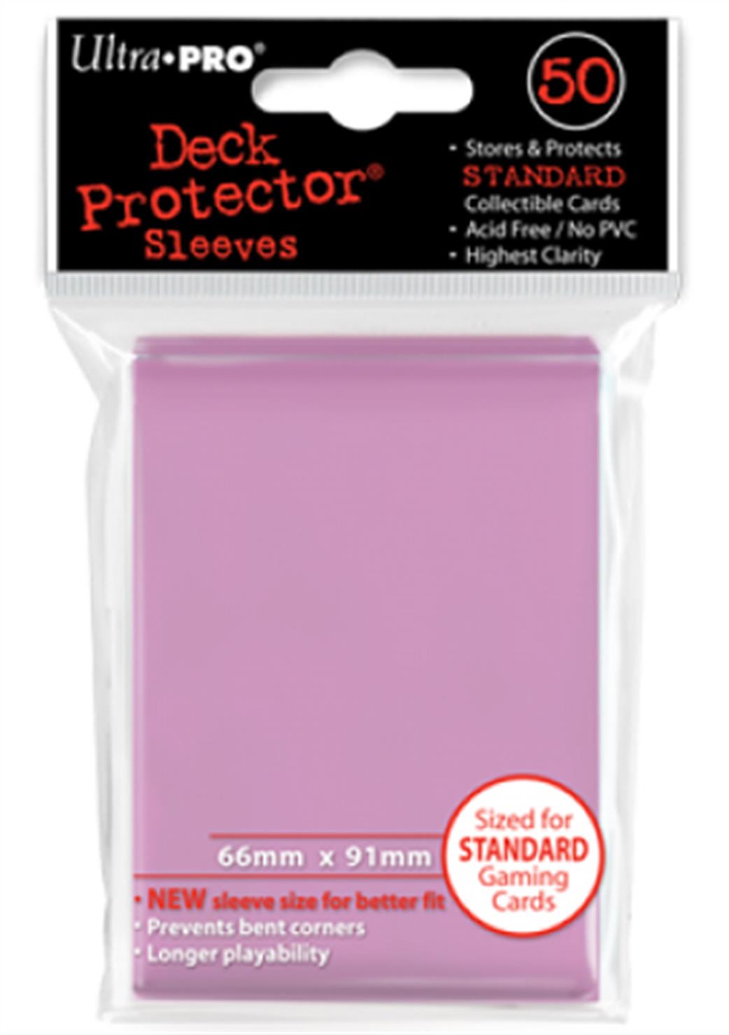 Ultra Pro  82674 50 Pink Deck Protectors