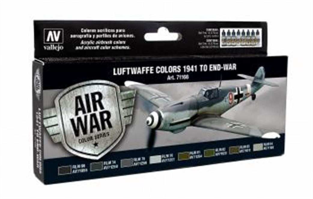 Vallejo  71166 LuftwaffeColours 1941 to End-War