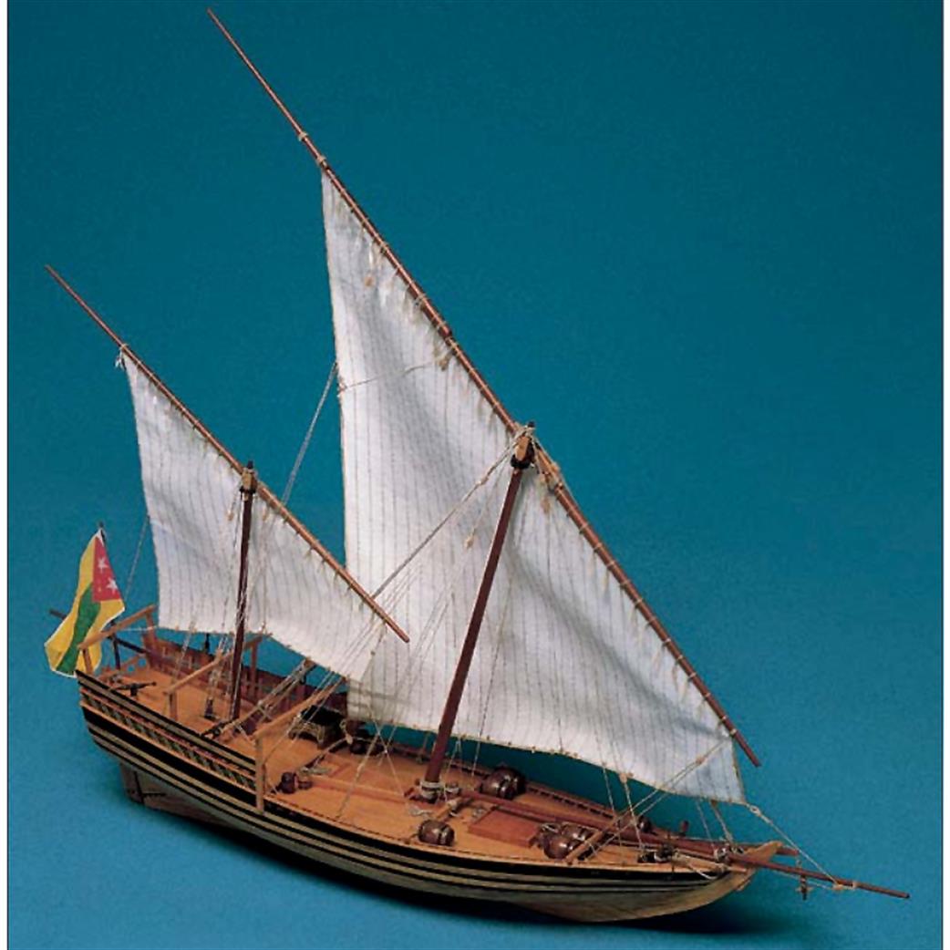 Corel SM36 Al Bahran Persian Xebec Wooden Ship Kit 1/50
