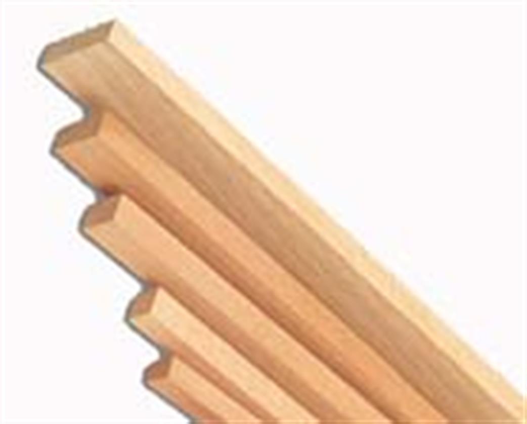Tasma Products TAS000097/5 Balsa Wood  Strip 6 x 6 x 916mm (1/4 x 1/4 x 36in) Pack of 5