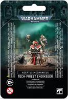 This multi-part plastic kit contains all the components necessary to assemble one Tech-Priest Enginseer, armed with a cog axe, censer and holstered pistol. Supplied with a Citadel 32mm Round base.
