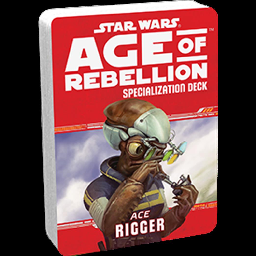 Fantasy Flight Games SWA28 Rigger Specialization Deck, Star Wars: Age of Rebellion RPG