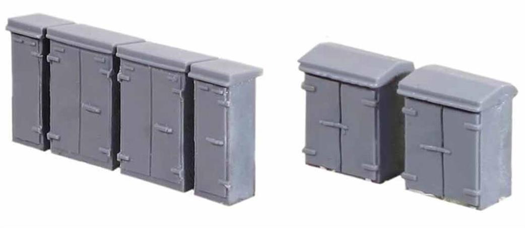 Ratio N 257 Lineside Relay Boxes