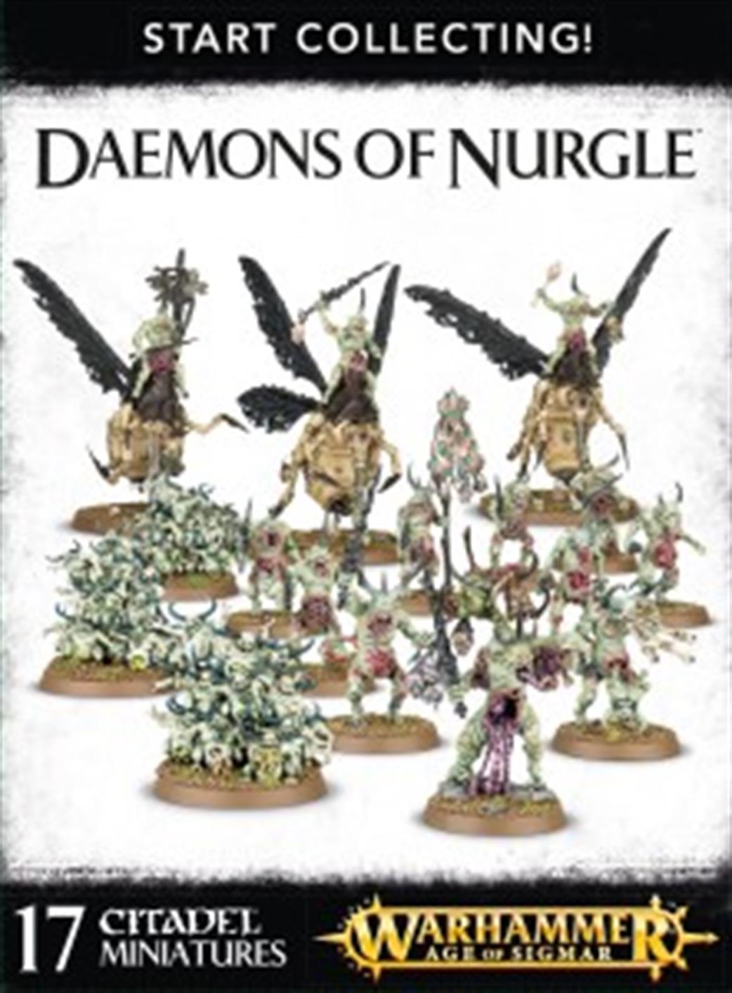 Games Workshop 28mm 70-98 Start Collecting! Daemons of Nurgle