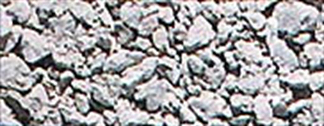 Woodland Scenics  C1280 Talus (Rock debris) Coarse Grey