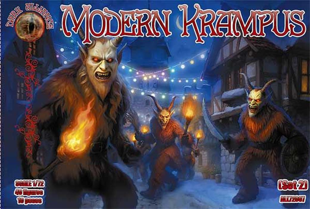 Dark Alliance  067 Modern Krampus Set 2 Plastic Figure Set