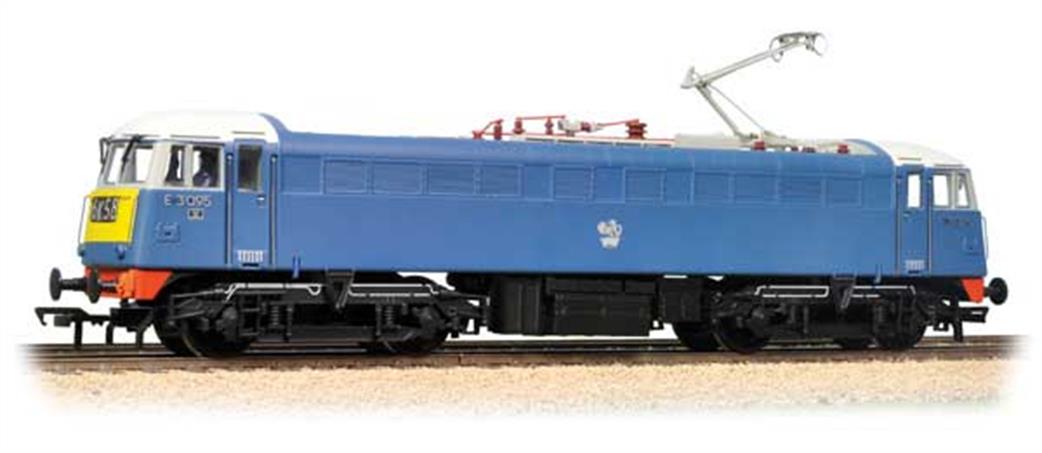Bachmann OO 31-679 BR E3095 Type AL5 Class 85 Electric Locomotive Electric Blue Single Pantograph Small Warning Panels