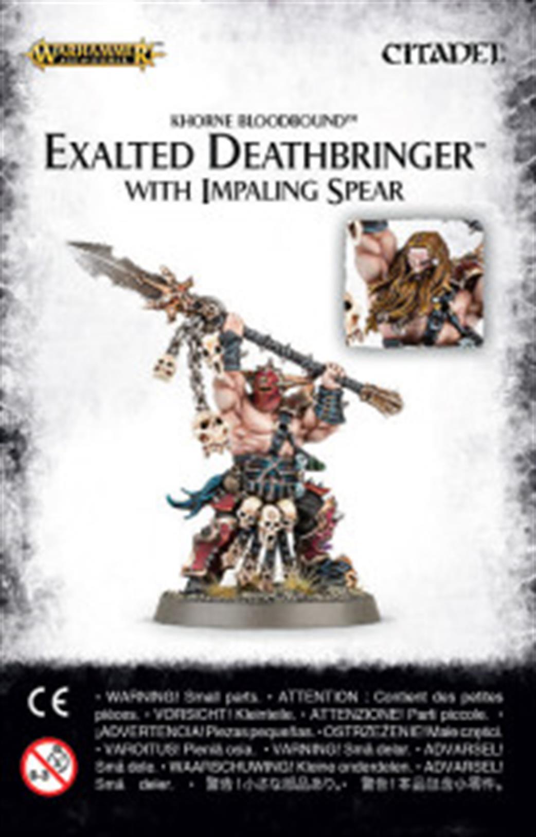 Games Workshop 28mm 83-36O Exalted Deathbringer with Impaling Spear