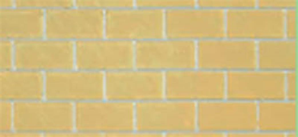 South Eastern Finecast N FBS204W 2mm Scale Stone Block Wall or Paving Embossed Styrene Sheet White