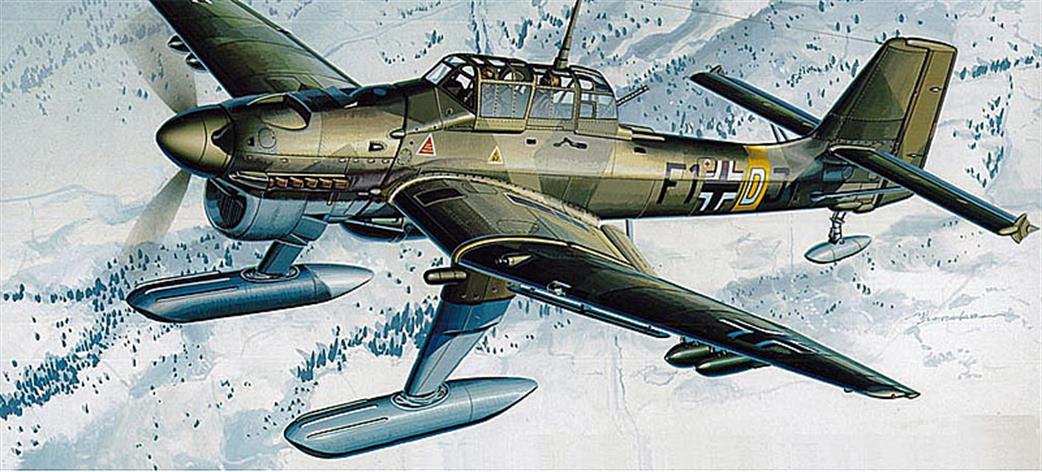 Hasegawa 1/48 07317 Junkers Ju87B-2 Stuka w ith Skid