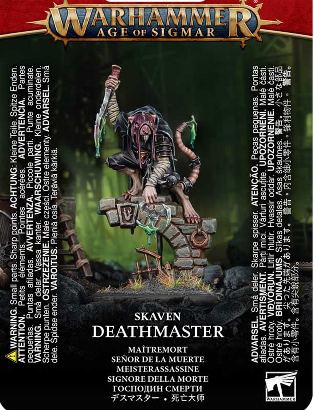 Games Workshop 28mm 90-29 Skaven Deathmaster