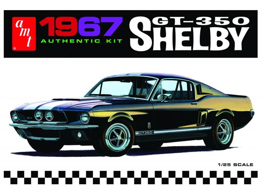 AMT/ERTL 1/25 AMT800/12 1967 Shelby GT-350 Muscle Car Kit