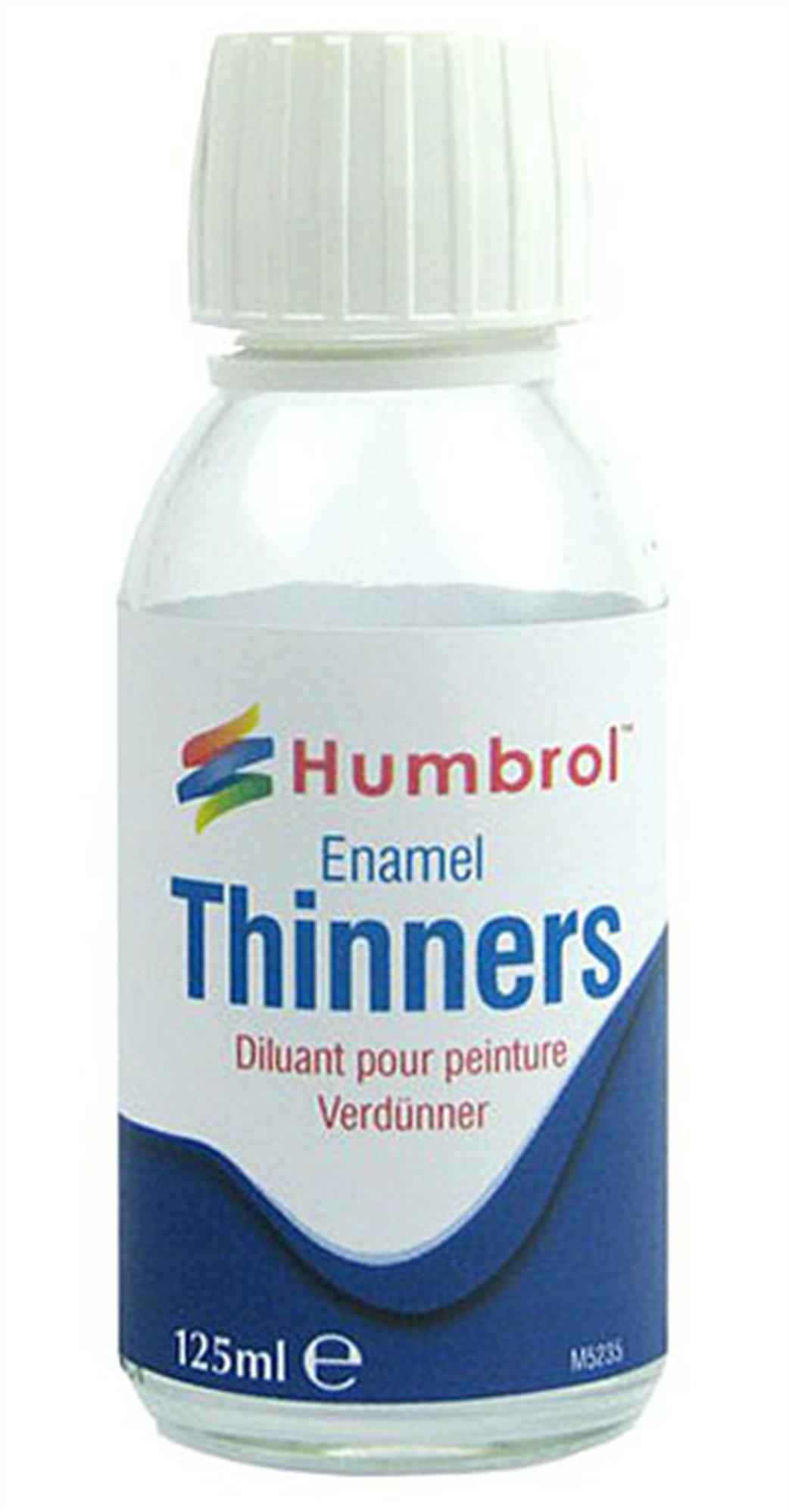 Humbrol AC7430 Enamel Thinners 125ml Tin / Bottle