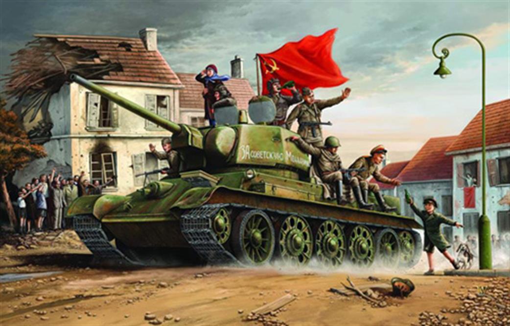 Trumpeter 1/16 00903 T34/76 Russian Main Battle Tank 1943