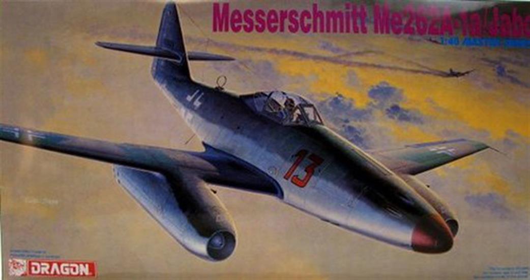 Dragon Models 1/48 5507 German Me262A-1A Jabo ww2 Jet Fighter Kit