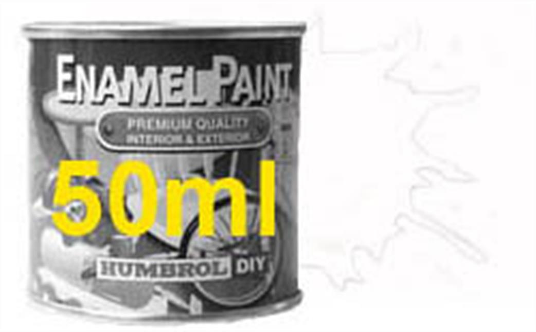 Humbrol E50/22 22 Gloss White 50ml Enamel Paint