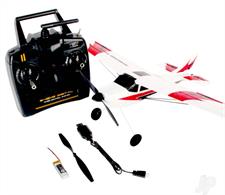 400mm wingspan micro ready to fly rc trainer