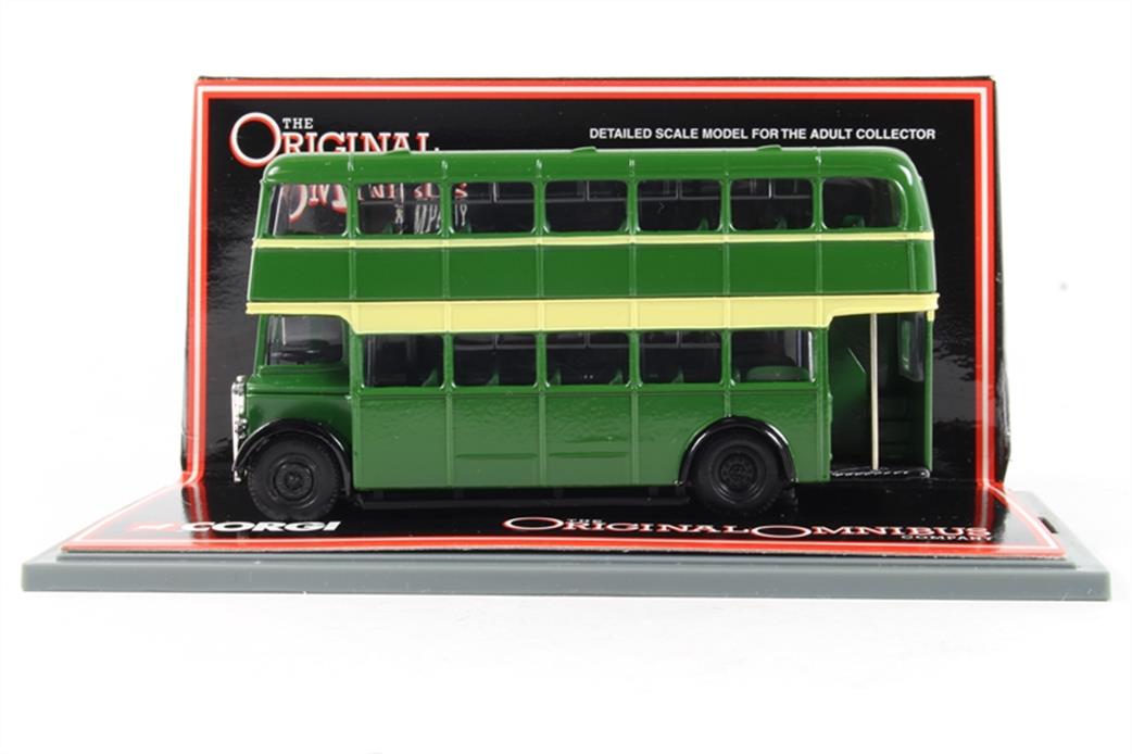 Corgi 1/76 40702 Bristol K/ECW Tilling Green & Cream Bus Model