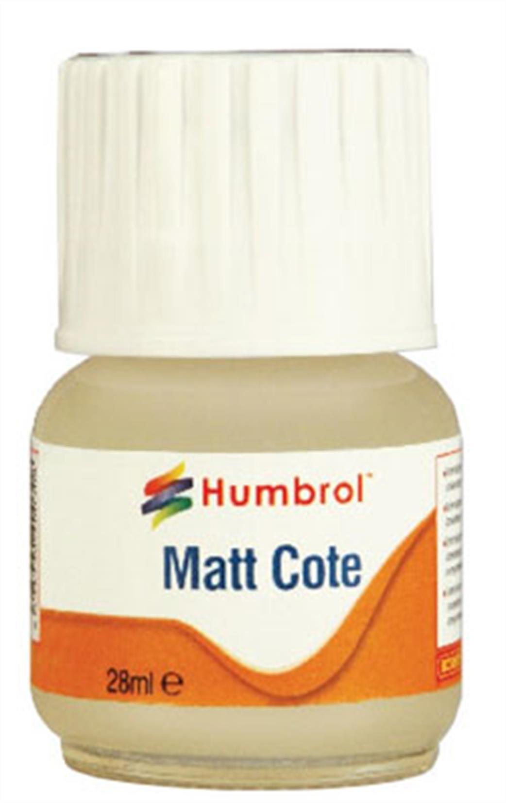 Humbrol AC5601 Modelcote Matt Cote Varnish 28ml Bottle