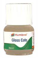 Humbrol Modelcote 28ml Gloss Cote Varnish AC5501 is a solvent based varnish that goes on clear and drys clear, overcoming the yellowing effect that is associated with traditional varnishes. This dries with a smooth, high-sheen gloss finish.