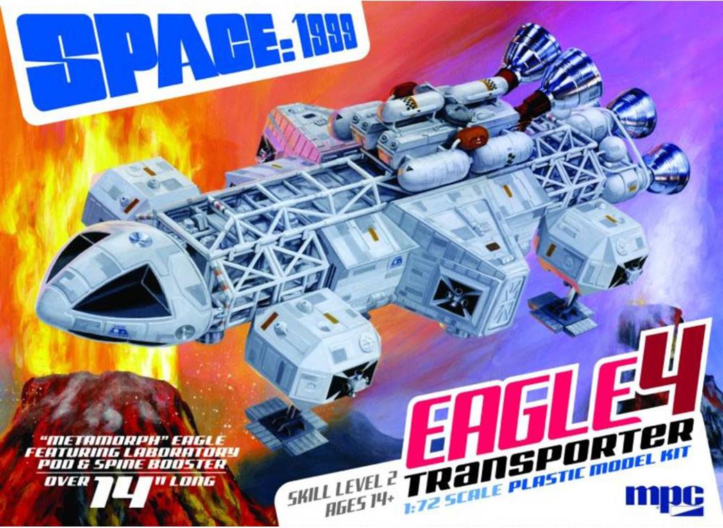 MPC 1/72 MPC979/12 Eagle 4 Transporter Kit from Space 1999