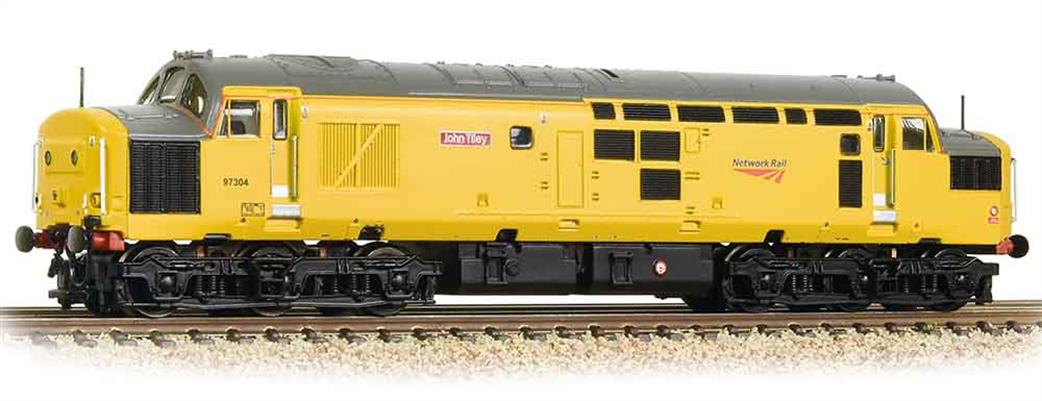 Graham Farish N 371-468A Network Rail 97304 John Tiley Class 37/0 Co-Co Locomotive Engineering Yellow