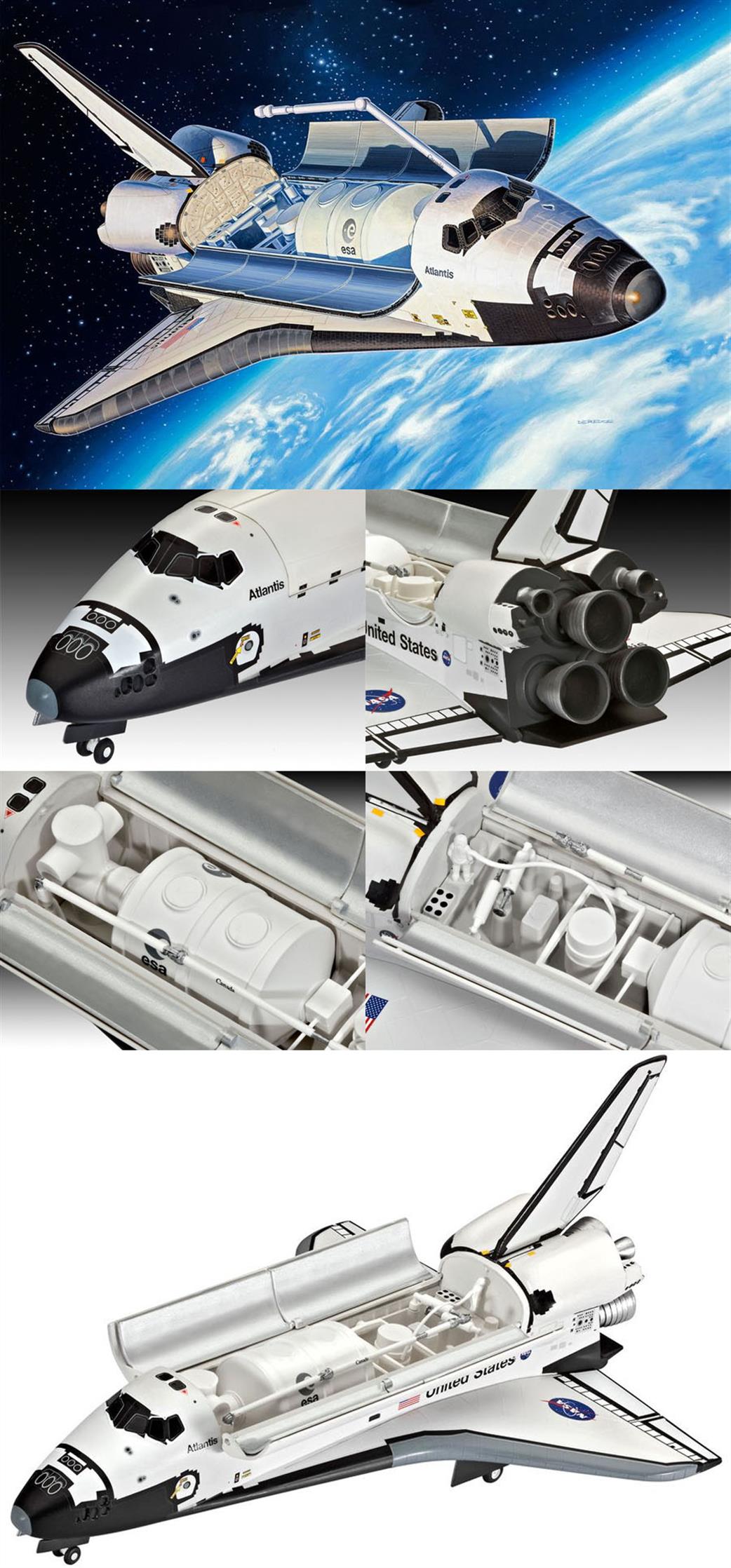 Revell 1/144 04544 Space Shuttle Atlantis Kit