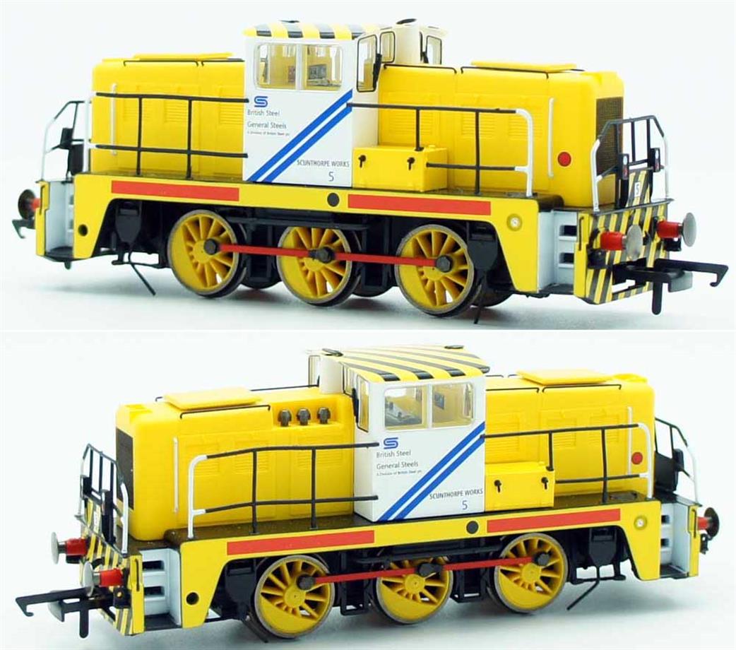 Golden Valley Hobbies OO GV2013 British Steel Yorkshire Engine Company Janus 0-6-0 Diesel Shunter
