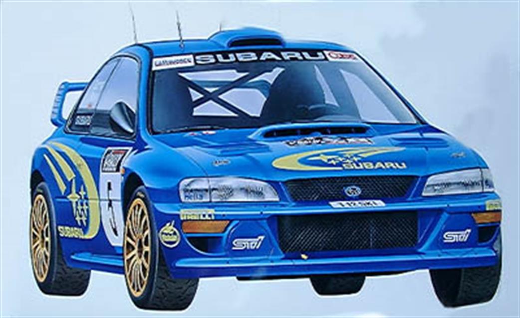 Tamiya 24218 Subaru Impreza WRC99 Rally Car Kit 1/24