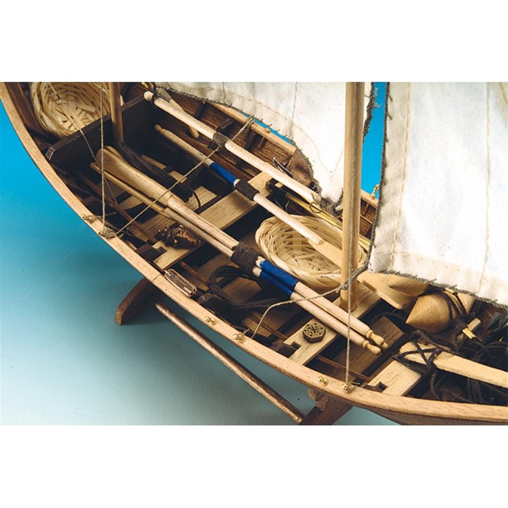 Artesania Latina 19010 Saint Malo Fishing Smack Wooden Boat Kit 1/20