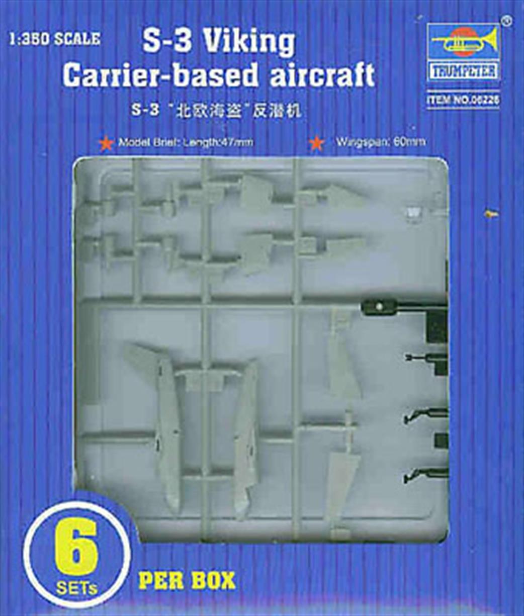 Trumpeter 1/350 06226 S-3B Viking Pack of 6
